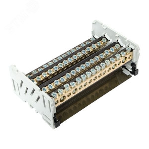 Шина нулевая в корпусе 4х15 sn0-4x15
