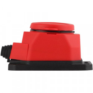 Колодка удлинителя 1-м с заземл. 16А IP44 K-1e-RED-IP44 каучук красн. Б0044550