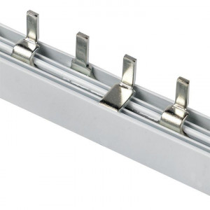 Шина соединительная PIN 3ф 100А мед. изол. 54мод (дл.1м) pin-03-100