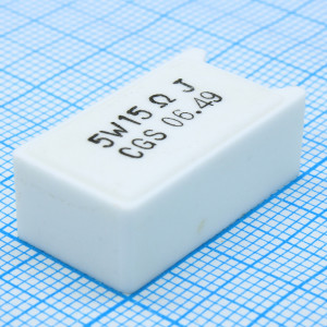 SQMW515RJ, Резистор проволочный 5Вт 15Ом 5%