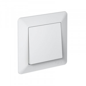 ATLASDESIGN AIR 1-постовая РАМКА, ЛОТОС/дымчатый белый ATN221301