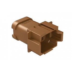AT04-08PD-EC01, Автомобильные разъемы 8P RECEP W/ END CAP KEY POSITION D