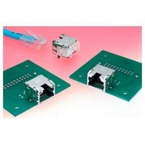 TM11R-5M2-88(04), Модульные соединители / соединители Ethernet 8-8P PCB R/A JACK