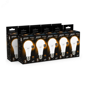 Лампа светодиодная Black 22Вт A70 грушевидная 3000К тепл. бел. E27 1900лм 102502122