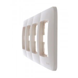 Рамка 4-м Karina Life горизонт. крем. 708-0300-149