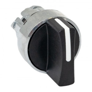 Исполнительный механизм переключателя ХB4 на 2 положения с фиксацией, без подсветки с короткой ручкой IP65 EKF XB4BD2F-65