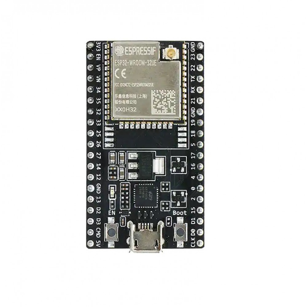 Изображение товара Модуль микроконтроллера ESP32-WROOM-32U-N4 Wi-Fi Bluetooth LE 4MB SPI FLASH
