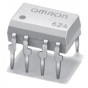 G3VM-62C1, Твердотельные реле - Печатного монтажа 60V, DPST-NO, DIP8 PCB 500mA 1ohm 130pF
