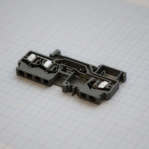WS4-TW-01P-11-00A(H), Трехпроводные клеммники на DIN рейку для распределительных шкафов и щитов систем автоматического управления (САУ)