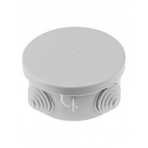 Распаячная коробка ОП D85х40мм, крышка, IP54, 4вх. SQ1401-0102