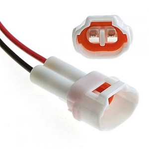 DJ7021-2-11 (18AWG 300MM), Разъем авт. соединитель DJ7021-2-11, 12/ 24 (DC) В вилка с проводом 30см