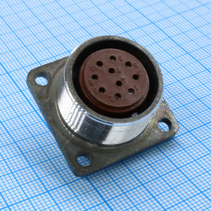 2PM22-10ZK2, Блочная розетка, 10 контактов