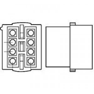 1-480339-0, Штыревые и гнездовые соединители PIN FREE 10 CIRCUITS