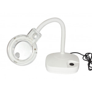 8611-D, лупа лампа настольная , 3-х + 8-x,