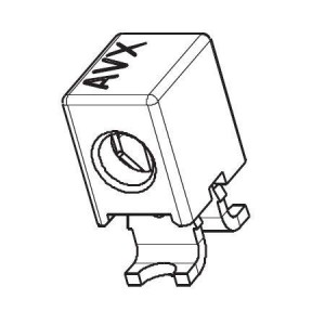 009176001701106, Проводные клеммы и зажимы 1 WAY WIRE TO BD 18AWG STRANDED