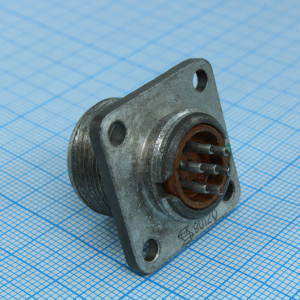 2РМ18Б7Ш1В1, Соединитель цилиндрический низковольтный