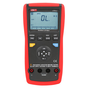 UT612, Измеритель RLC/ESR цифровой  с автоматическим выбором диапазона, порт USB