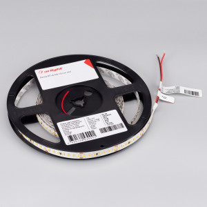 Лента RT 2-5000 24V Warm3000 3x (2835, 840 LED, LUX) 020392(B), Гибкая лента LUX, светодиоды smd 2835, 168 шт/м (840шт на 5м), белая плата 10 мм, скотч 3М. Цвет ТЁПЛЫЙ 2900-3100K. Питание 24V, мощность 17 Вт/м (85 Вт на 5м), угол 120°, цветопередача CRI>85. Размеры 5000х10x1.5мм. Мин.отрезок 41.67мм, 7 светодиодов. Це