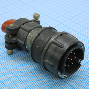 2РМТ22КПН10Ш1В1В, Соединитель  цилиндрический низкочастотный негерметичный