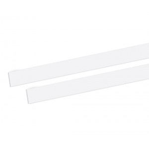 Маркировка (полоска) UTD-ZB, Маркировочные шильдики, для клемм: UTD-…., 10 шильдиков, нанесенные символы: чистая, цвет: белый