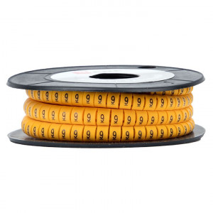 Маркер кабельный 6,0 мм2 