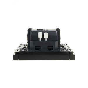 Выключатель 1-кл. СП FORTE&PIANO 10А FP102 с индикацией черн. IEK FP-V10-1-10-1-K02