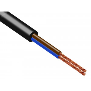 Провод ПВС 2х2.5 черный ТРТС 77055000807