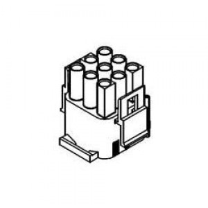 50-84-1090, Штыревые и гнездовые соединители PLUG 9P 11.0 AMPERES