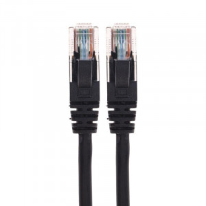 Патч-корд U/UTP CAT 5e RJ45-RJ45 26AWG LSZH черн. 1.5м 02-0102-105
