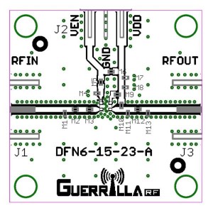 GRF2100-EVB, Радиочастотные средства разработки .7-3.8GHz GaAs Eval Board