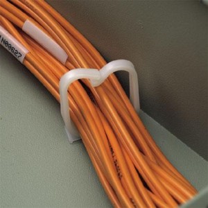 VWS106-C, Кабельный монтаж и принадлежности FIBER SADDLE VERT 1.06 WHITE