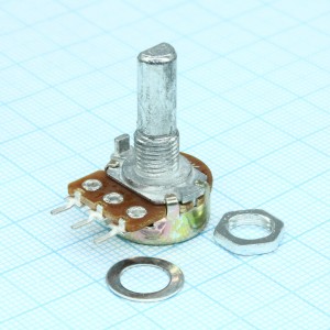 16K1 F 1k, Резисторы регулировочные однооборотные(300°С). Предназначены для работы в электрических цепях постоянного, переменного и импульсного тока