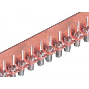 Соединительная перемычка 9703/6 M-70, Соединительная перемычка, 70 полюсов, неизолированная, винтовая, для клемм: 9700 A/6