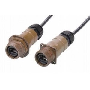 C-RJFTV5E1706PG03, Модульные соединители / соединители Ethernet CAT5E SZ 17 PLUG PLAST SEAL .3M