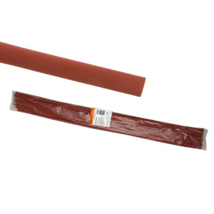 Термоусаживаемая трубка ТУТнг 8/4 красная по 1м (50 м/упак) SQ0518-0212