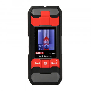 UT387D, Детектор стен, глубина определения металлов 100мм, дерева 38мм, медных проводов 50мм