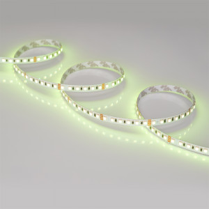 Лента RT 2-5000 24V RGB 8mm (3838, 120 LED/m, LUX) 026832, Гибкая лента LUX, светодиоды smd 3838, 120шт/м (600шт на 5м), белая плата 8мм, скотч 3М. Цвет RGB. Питание 24V, мощность 11 Вт/м (55 Вт на 5м), угол 120°. Размеры 5000х8x1.9мм. Мин.отрезок 50мм, 6 шт светодиодов. Пакет 5м. Цена за 1м.