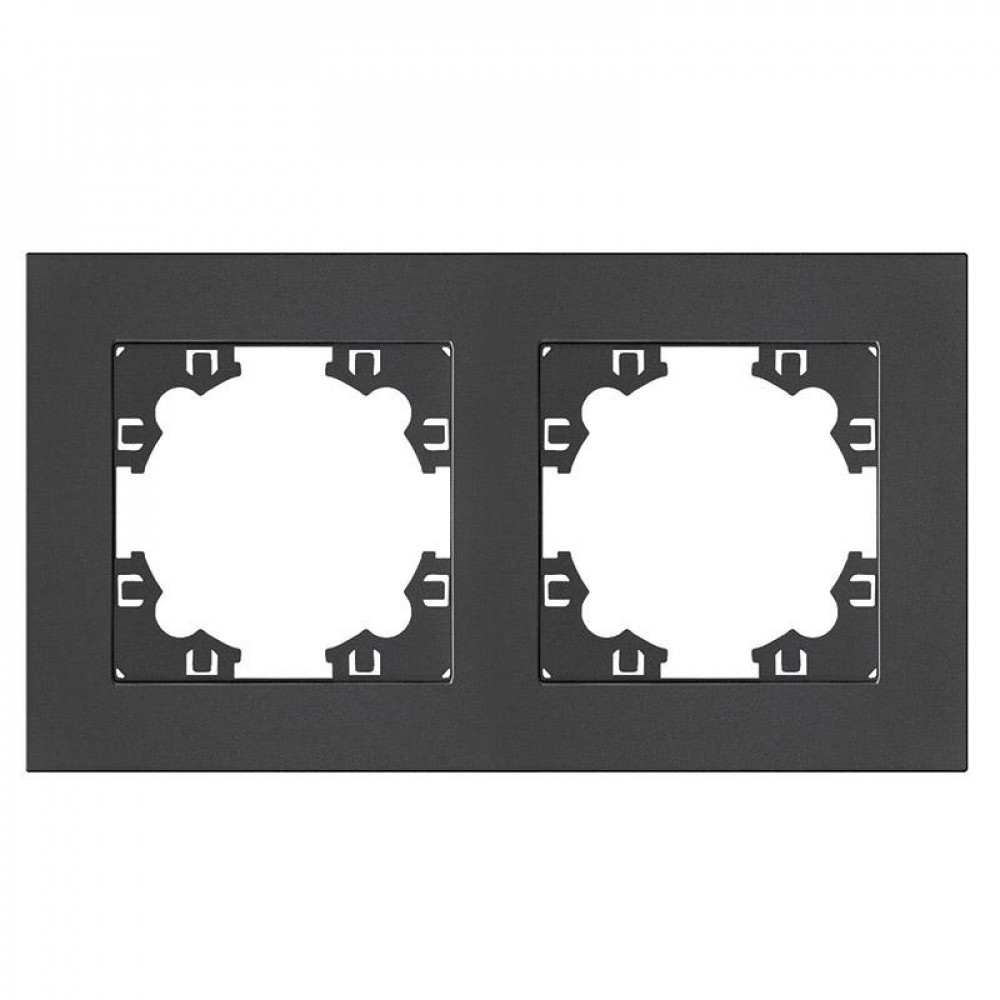 Изображение товара Рамка 2-м Афина универсальная графит A0044-Gr для фотографий и документов