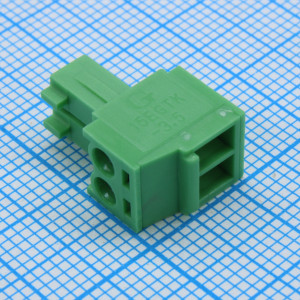 15EGTK-3.5-02P-14-00, Разъемный клеммный блок, 2 контакта. Серия 15EGTK-3.5