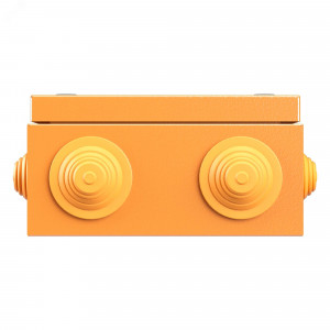 Коробка стальная FS с кабельными вводами и клеммниками IP55 150х150х80мм 5р  450V 10A  6мм.кв. FSB31506