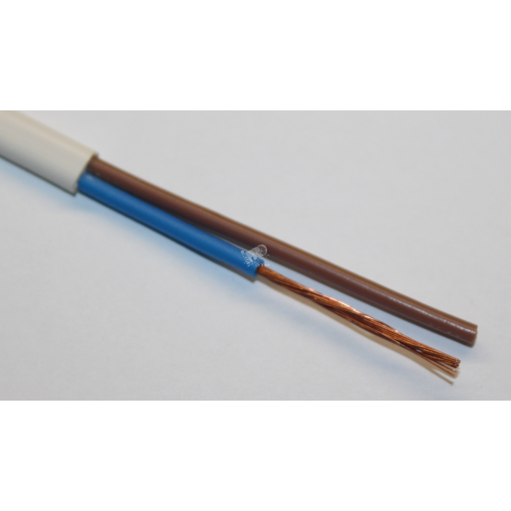 Изображение товара Провод силовой  ШВВП 2х0.75белый  ТРТС 77055001276