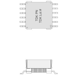 PCA15EFD-U03S003, Трансформаторы звуковой частоты / сигнальные трансформаторы 23.3uH DCR .11ohms 12pin SMD 6 windings