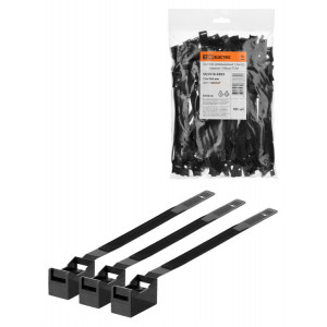 Крепеж ремешковый 7,6х165 черный (100шт) SQ0516-0303