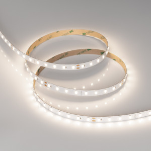 Лента ULTRA-C72-10mm 24V Day4000 (7.2 W/m, IP20, 5630, 5m) 040210, Светодиодная лента ULTRA-C72, открытая IP20. Светодиоды 5630, 72 шт/м (360 шт на 5 м), белая плата, ширина 10 мм, скотч 3M. Цвет ДНЕВНОЙ 4000 K, цветопередача CRI>80, угол 120°. Питание 24 В, мощность 7.2 Вт/м (36 Вт на 5 м). Размеры 5000x10x1.4 мм. Мин.