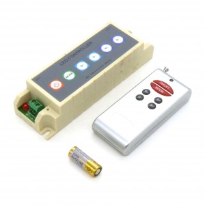 RGB controller, LED-контроллер RGB с пультом / Uвх=12-24VDC/ 3 канала c Iвых=3A на канал