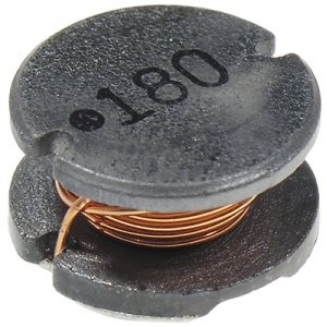SDR1006-180ML, ЧИП-индуктивность силовая проволочная 18мкГн ±20% 1кГц 30Q-Фактор феррит 2.15A 90мОм лента на катушке