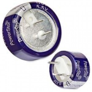 KW-5R5C104-R, Суперконденсаторы / ионисторы CAP 0.1F 5.5V EDLC Coin Cell Cylind