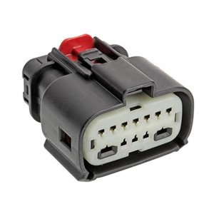 160111-6001, Автомобильные разъемы MX150 HYB RCPT 2X6 BLK A/12