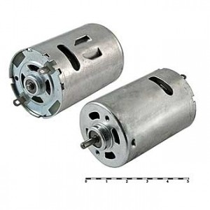 R540-30130 12.0V, Электродвигатель 12V 23.4Вт, 11700/10035об/мин 50х35,5мм вал 3,17х14мм