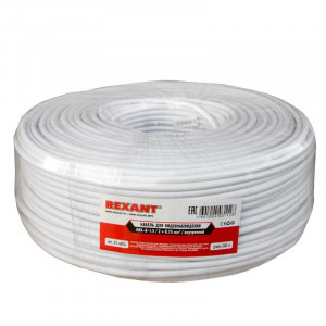 Кабель КВК-В-1,5+2x0,75 мм2 (Cu/Cu) белый, 200 м, 01-4014